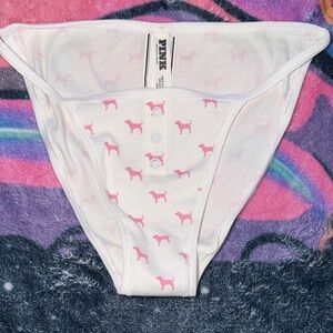 Pink Dog Print Underwear